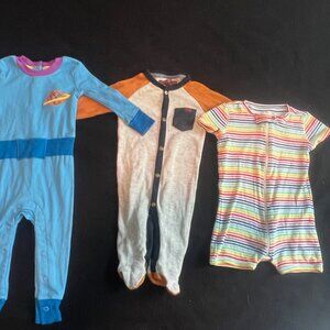 Three insanely cute baby rompers - 0-12 months Disney 7even